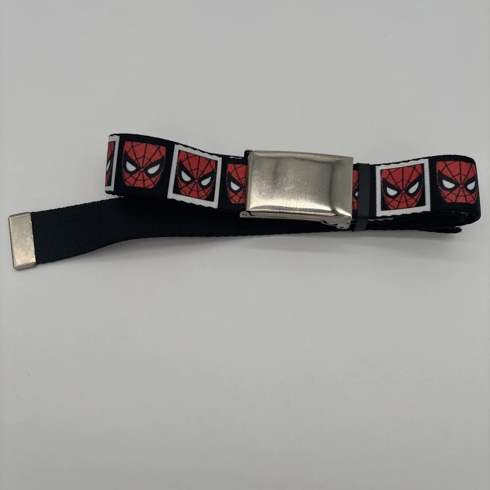 Marvel Buckle Down Spiderman Comics Belt Made in‎ USA